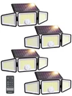 Solar Motion Lights Outdoor 3000LM 220 Led Head 4 Pack Ensenior Waterproof New. Price: $89.99.