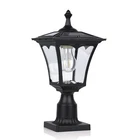 KP4301Q Outdoor Solar Post Lights With Glass Lampshade, Heavy Duty Die-castin... New. Price: $163.58.