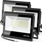 Ustellar 3 Pack Led Flood Lights Outdoor Hard Wire 80W, Daylight White New. Price: $117.17.