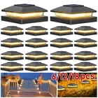 6/12/18PACK Solar Post Cap Light For 4X4 Outdoor Waterproof Led Deck Fence New. Price: $78.99.
