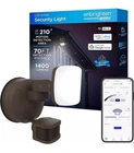 Enbrighten Led Wi-fi Smart Security Light With Motion Detection Bronze 1400 Lum. New. Price: $25.00.