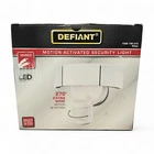 Defiant 270 Extra Wide Led Motion Sensor Security Light Outdoor Wall Mount Open. Price: $36.39.