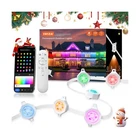 Yayza! Permanent Outdoor Lights PRO,100FT 72 Led Smart Rgb+ic+warm/cool White... New. Price: $118.47.