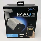 Geeni Hawk 3 Outdoor Smart Wifi Security Camera New In Box Works W/ Alexa Motion. Price: $49.98.