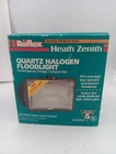 Reflex Heath Zenith 250W Quartz Halogen Floodlight #SL-5515-B New. Price: $17.99.