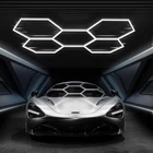 Hyperlite Gen 2 Hexagon Garage Lights: 168W 16800LM 5 Grids Hex, White New. Price: $91.99.