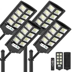 Solar Flood Lights Outdoor 6000K Led Waterproof Motion Sensor 4 Pack Wywna Dusk New. Price: $124.99.