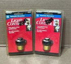 (lot Of 2) Carlon XP60 Dusk-dawn Candelabra Lights Control Adapter New. Price: $19.95.