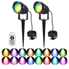 Christmas Spotlights Outdoor, 12W Rgb Color Changing Landscape Lighting 120V ... New. Price: $42.27.
