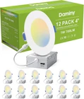 12 Pack 4 Inch Led Recessed Lighting With Junction BOX,5CCT,ULTRA-THIN New. Price: $69.04.