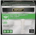 Defiant 180 Degree Motion Activated Outdoor Led Security Flood Light - White New. Price: $12.00.