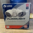 Lithonia Lighting Adjustable Twin Head Flood Quartz Halogen, White New. Price: $9.99.