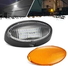 Oval Led Porch Light With Switch, Exterior Utility Rep Color: Black Base New. Price: $21.74.