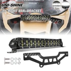 14"LED Work Light Bar Dual Row Spot Flood+bracket For Can-am Maverick X3 2016-23 New. Price: $44.99.