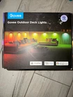 Govee H7068 Outdoor Deck Lights 12-LIGHT Rgbic IP67 App Control Alexa/google Open. Price: $150.00.