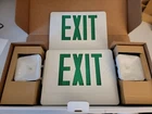 Exitronix Combination Led Sign & Battery Backup Emergency Light 120/277VAC New. Price: $35.00.
