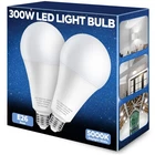 300W Equivalent Led Bulb, 4060LM Super Bright A23 Daylight 50... New. Price: $29.38.