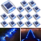 Solar Driveway Lights Dock Marine 16 Pack Deck IP68 Waterpro New. Price: $133.99.