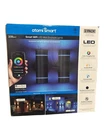 Atomi Smart Wifi Wall Light/ Sconce 2-PACK Color Changing 1200-LUMEN Brightness Open. Price: $104.95.