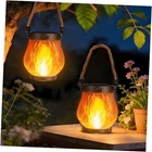 Yowin Dancing Flame Solar Lantern 2 Pack Outdoor Lights With Black New. Price: $42.45.