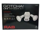Rab GT500RW/L Gotcha Sensor + Led Lamp Kit PAR38 38W Cct Selectable White New. Price: $99.99.