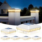 Letmy 6 Pack Solar Post Cap Lights Outdoor, 40 Brighter Leds 4X4 Fence S... New. Price: $71.43.
