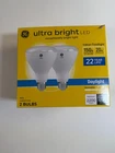 Ge Ultra Bright Led BR30 Flood Bulbs 150W Daylight 5000K Dimmable 2-PACK Open. Price: $13.95.