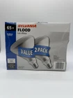 Sylvania 65W BR40 - 65BR/FL/RP/2/24 Indoor Flood Bulbs Pack Sealed New. Price: $31.99.
