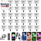 Smart Wifi Led Deck Lights 30 Pack, App Control Rgb Outdoor Lighting For Patio New. Price: $223.43.
