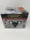 Defiant Maxdetect 240 Black Motion Sensor Wired Led Security Flood Light Open. Price: $39.99.