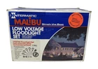 Vintage Malibu Low Voltage Floodlight Landscape Set LV1076E New! Open. Price: $99.95.