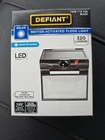 Defiant Solar Powered Motion Activated Flood Light 320 Lumens 1009 175 700 New. Price: $14.50.