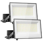 Meloght 160W Flood Lights Outdoor, 16000LM Led Work With Plug, Black New. Price: $44.42.