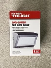 Hyper Tough Led Dusk Dawn Wall Security Light 5000 Lumens Garage Outside Patio New. Price: $39.99.