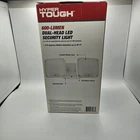 Hyper Tough 600 Lumen Dual Head Led Security Ligjt New. Price: $25.99.