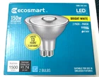 Ecosmart 150-WATT PAR38 Dimmable Flood Led Light Bulb Bright White (2-PACK ) New. Price: $35.96.