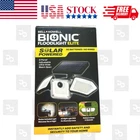 Bell+howell Bionic Floodlight Elite Outdoor Solar Powered Lt 500 Lumens Superior New. Price: $31.99.