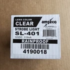 Amseco SL-401 Strobe Light Clear 12VDC 115MA Brand New Unopened. Price: $14.90.