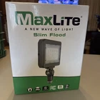 Maxlite Hardwired Led Bronze Slim Flood Light MSF29UW-50BY New In Box. Price: $49.99.