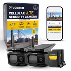 Vosker Vkx 4G Lte Solar Security Camera 2 Pack Wireless Outdoor Farm New. Price: $299.99.