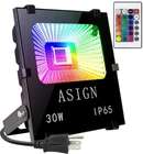 Asign 30W Rgb Led Flood Lights, Indoor Outdoor Decoration Waterproof Co... New. Price: $53.30.