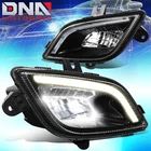 For 2018-2022 Freightliner Cascadia Full Led 3D Light Bar Front Fog Lamps Black New. Price: $122.39.