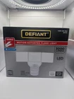 Defiant 3000 Lumens Motion Activated Integrated Led Hardwired Flood Light White New. Price: $24.00.