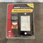 Motion Sensing Switch -cooper #610W-L 30 Ftrange 120V 500W Ivory Light New. Price: $18.98.