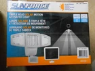 New Sunforce Solar Triple Head Motion Activated Light, 1500 Lumens. Price: $34.95.