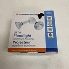 Lithonia Lighting 138VFM Ofth Floodlight White Aluminum Housing Wet Location New. Price: $19.99.