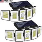 Ameritop Solar Lights Outdoor 300 Led 7000K Motion Sensor New. Price: $48.66.
