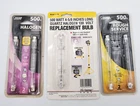 Feit Electric 500 Watt Double Ended 120-130 V Lot Of Bulbs New. Price: $14.99.