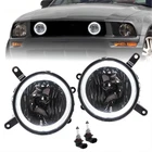 Fog W/led Halo Running Smoke Lens Ford Mustang Gt 2005-2009 New. Price: $75.66.