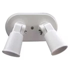 F Lighting Lampholder, Double, Wht, PAR38, 2-150W 201-W New. Price: $57.31.